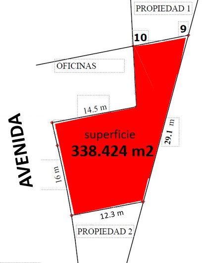 Se VENDE terreno de 338.45 m2, ubicado en sector Tres Ríos