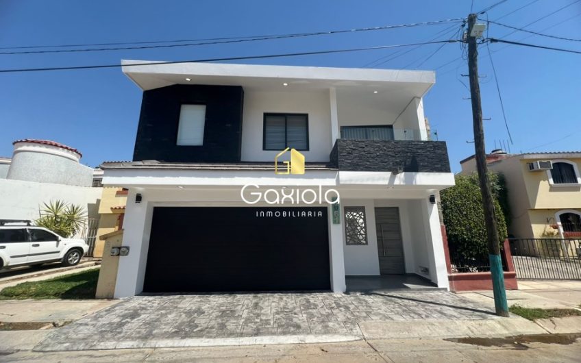 Se RENTA casa amueblada en Fracc. Las Palmas