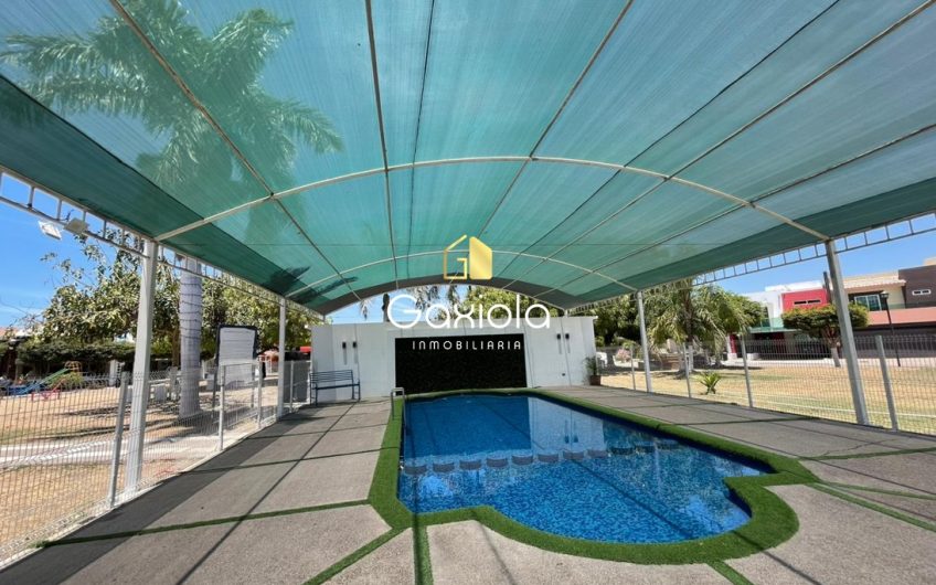 Se RENTA Casa amueblada, ubicada en Privada con alberca, sector aeropuerto, San Luis Residencial