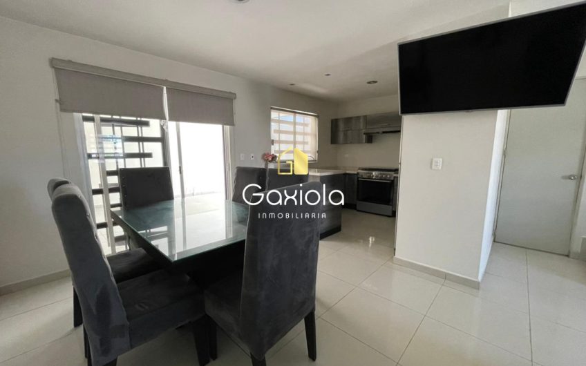 Se RENTA Casa amueblada, ubicada en Privada con alberca, sector aeropuerto, San Luis Residencial