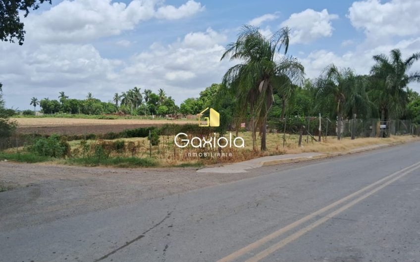 Se VENDE Terreno ubicado en esquina, en Cofradía de San Pedro, Navolato