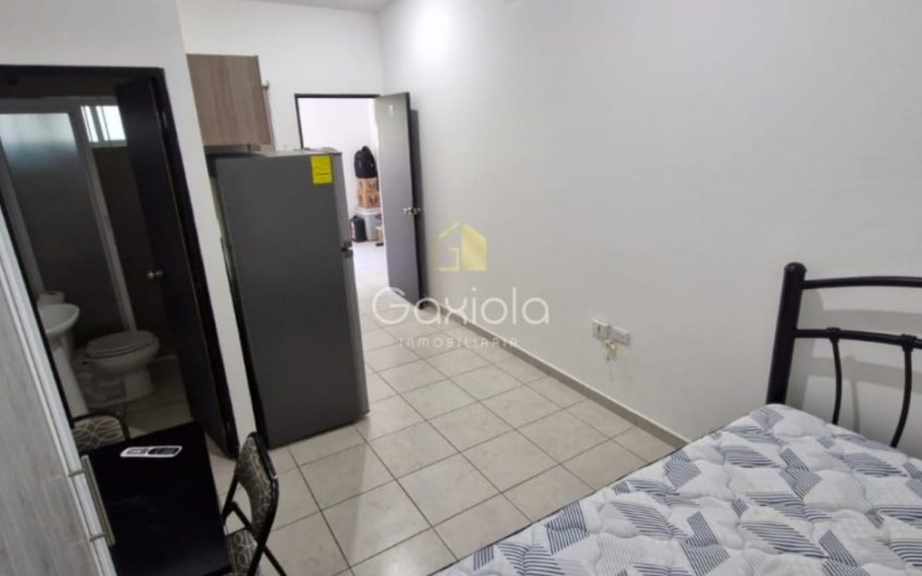 Se renta Departamento tipo loft (chico) amueblado, en Tierra Blanca (cerca de Forum, Plaza Cuatro rios, Corporativo 120 y Edificio Dafi)